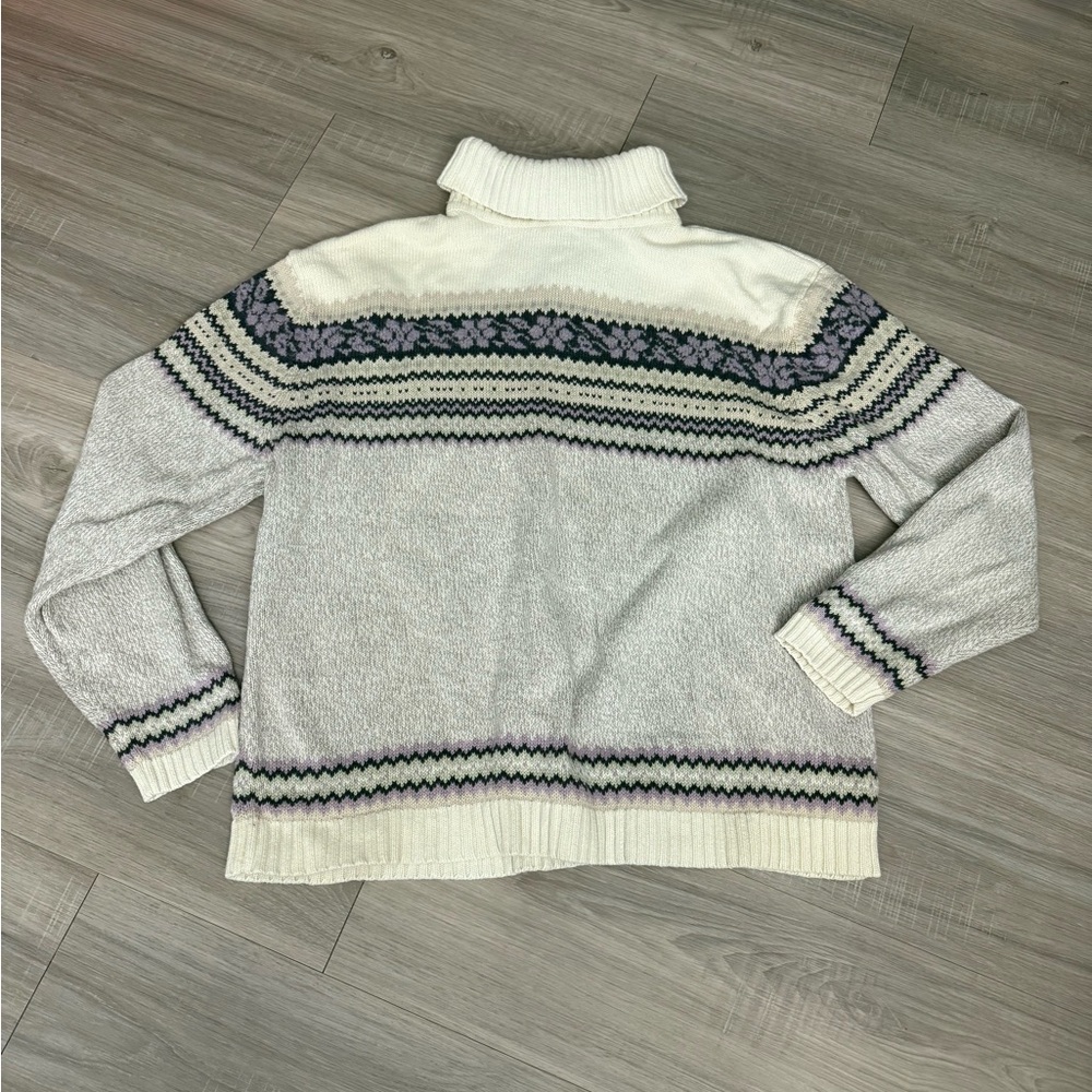 Northern Reflections Turtleneck Sweater